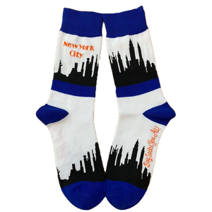 New York City Skyline Men's Socks
