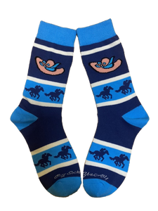Derby Hats and Horses Women's Socks