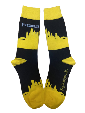 Pittsburgh Skyline Men's Socks