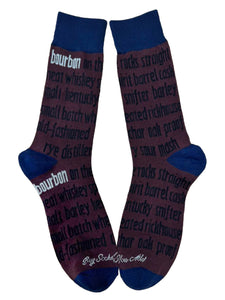 Bourbon Words Mens Socks