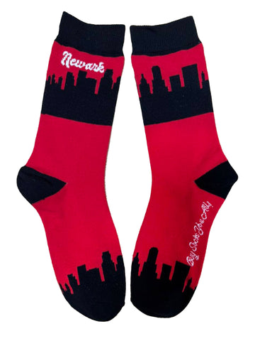 Newark City Skyline Womens Socks