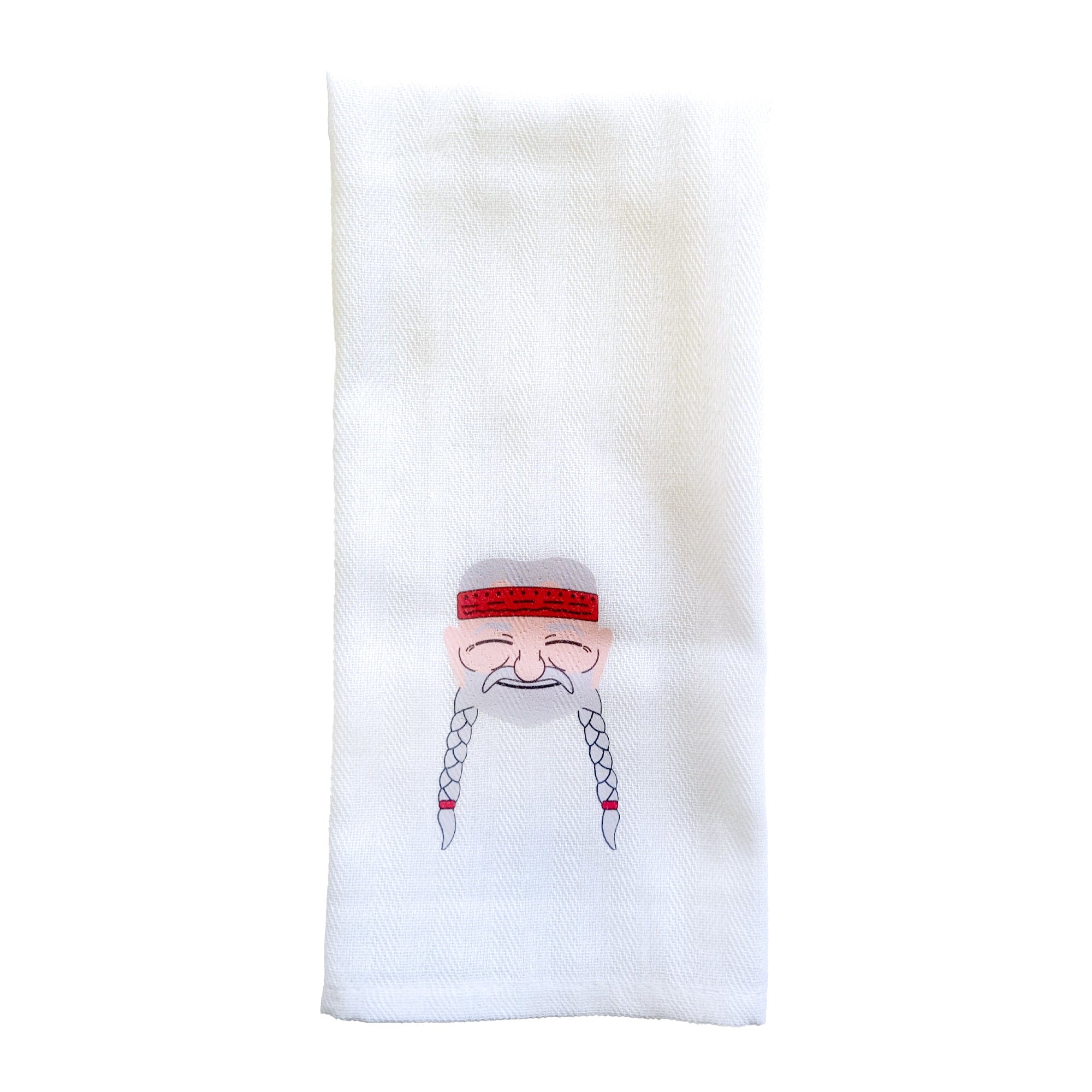 Willie Nelson Tea Towel