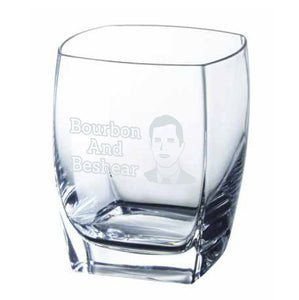 Andy Beshear Bourbon and Beshear Rocks Glass