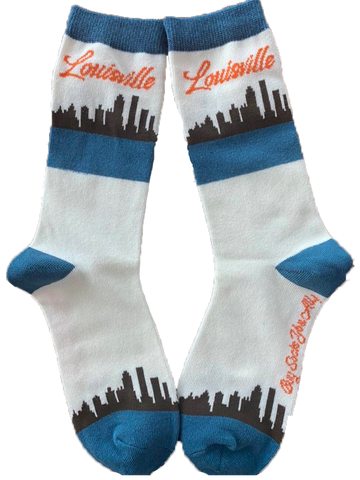 Louisville Kentucky Skyline Women's Socks