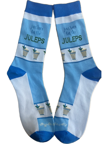 Just Here for the Juleps Men's Socks
