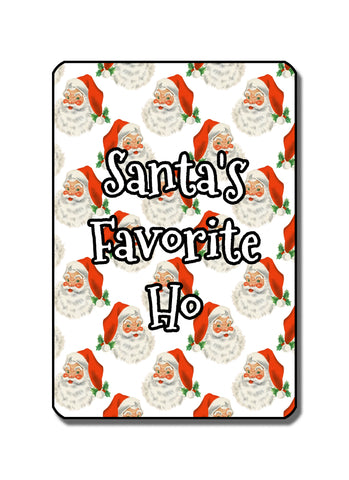 Santa's Favorite Ho Pocket Tissues