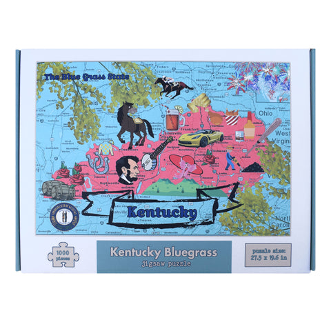 Kentucky the Bluegrass State 1000 Piece Jigsaw Puzzle